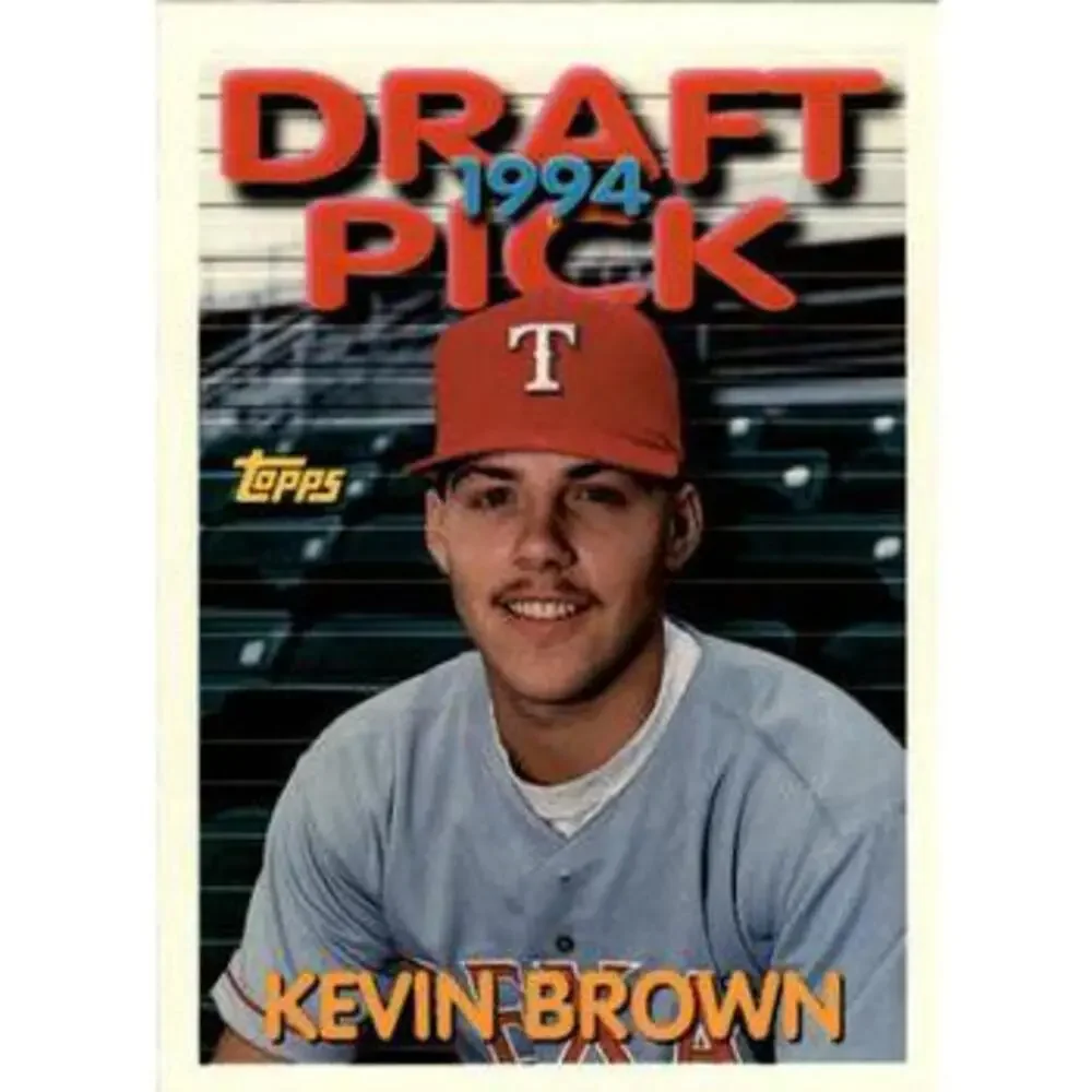 1994 Topps Traded Kevin Brown DPK, RC 129T Texas Rangers
